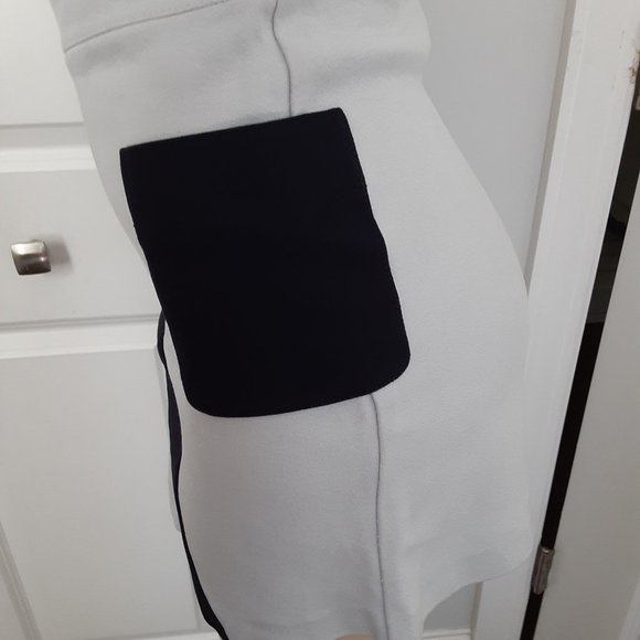 Topshop Color block Gray and Black Mini Skirt - Picture 4 of 12